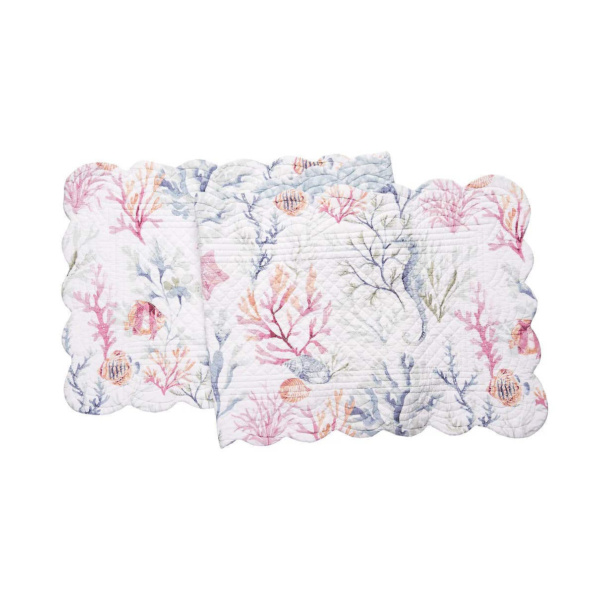 Coastal Nori Coral Table Linens