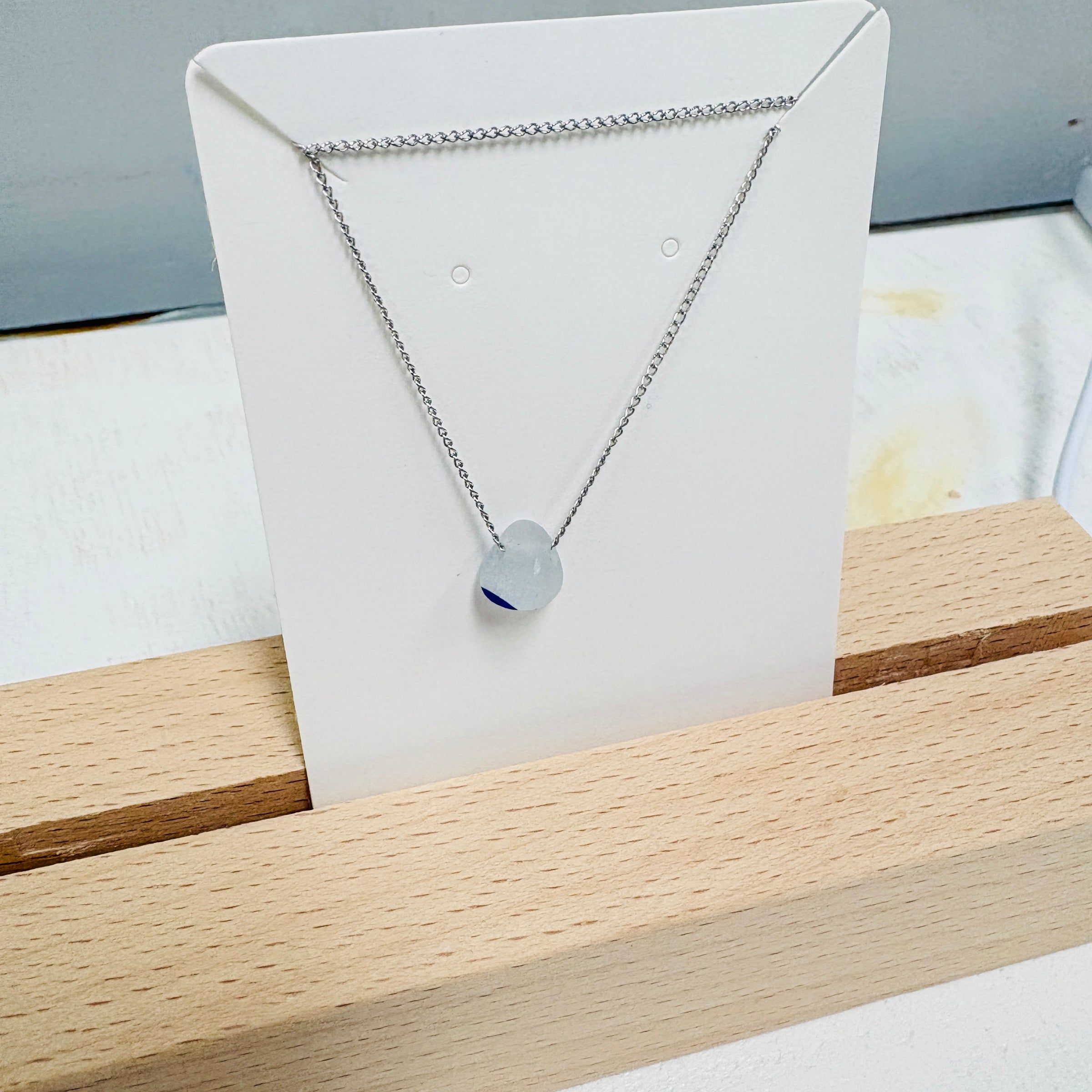 Sea Glass Drop Necklace