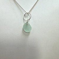 Sea Glass Drop Necklace