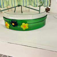 Assorted Handmade Glass Photo Holders