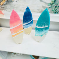 Resin Surfboard Table Setter