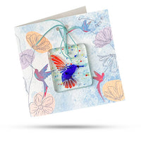 Assorted Greeting Cards w/Glass Sculpture