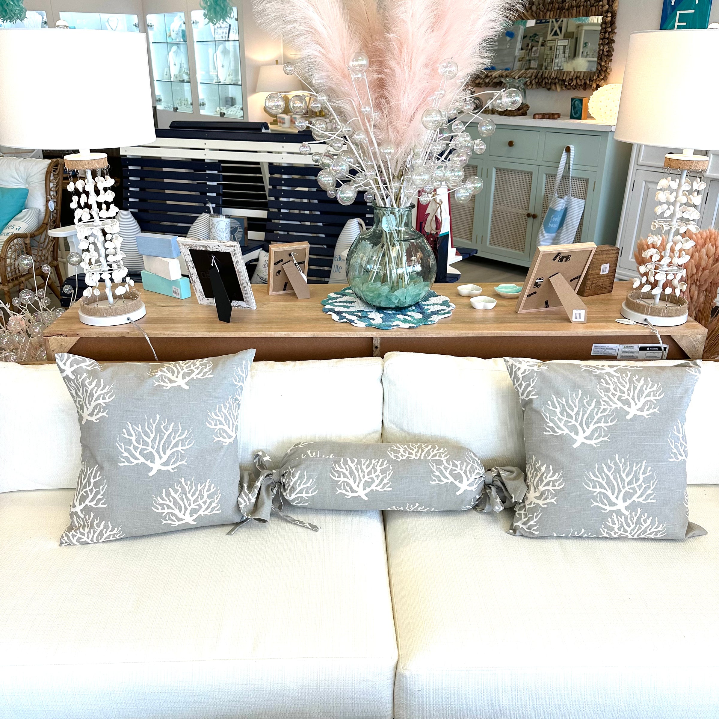 Assorted Canvas Pillows
