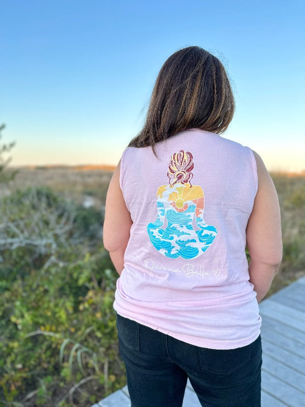 Oceana Bella Women's Tank Top - Sunshine & Sweet Pea's Coastal Decor