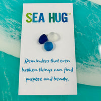 Sea Hug Sea Glass/ Resin Findings