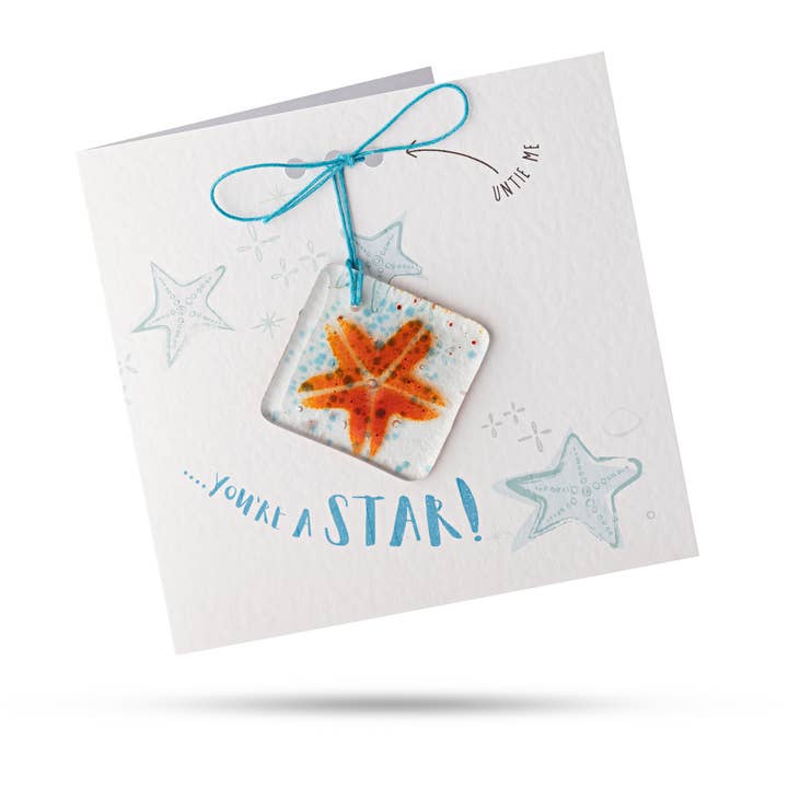 Assorted Greeting Cards w/Glass Sculpture