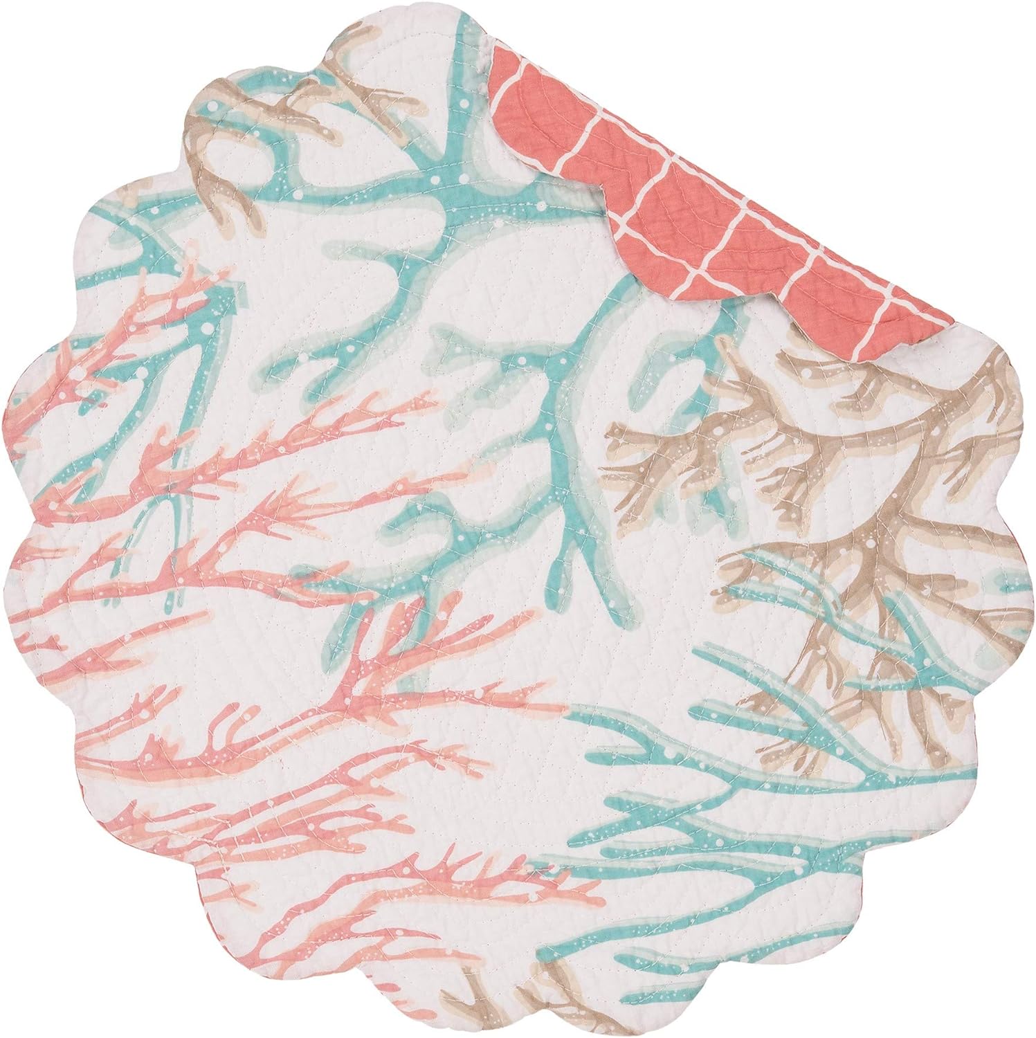 Oceanaire Seafoam Table Linens Sunshine & Sweet Peas Coastal Decor