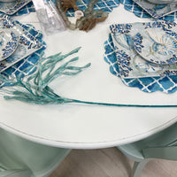 Sea Grass Teal Sprigs Decoration