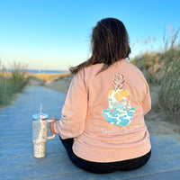 Oceana Bella Crew Neck Sweatshirt - Sunshine & Sweet Pea's Coastal Decor