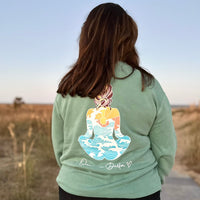 Oceana Bella Crew Neck Sweatshirt - Sunshine & Sweet Pea's Coastal Decor