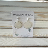 Assorted Dangle Polymer Clay Earrings Sunshine & Sweet Peas Coastal Decor