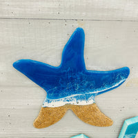 Assorted Beach Inspired Resin Starfish