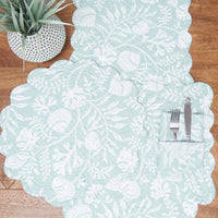 Coastal Seafoam Reef Table Linens