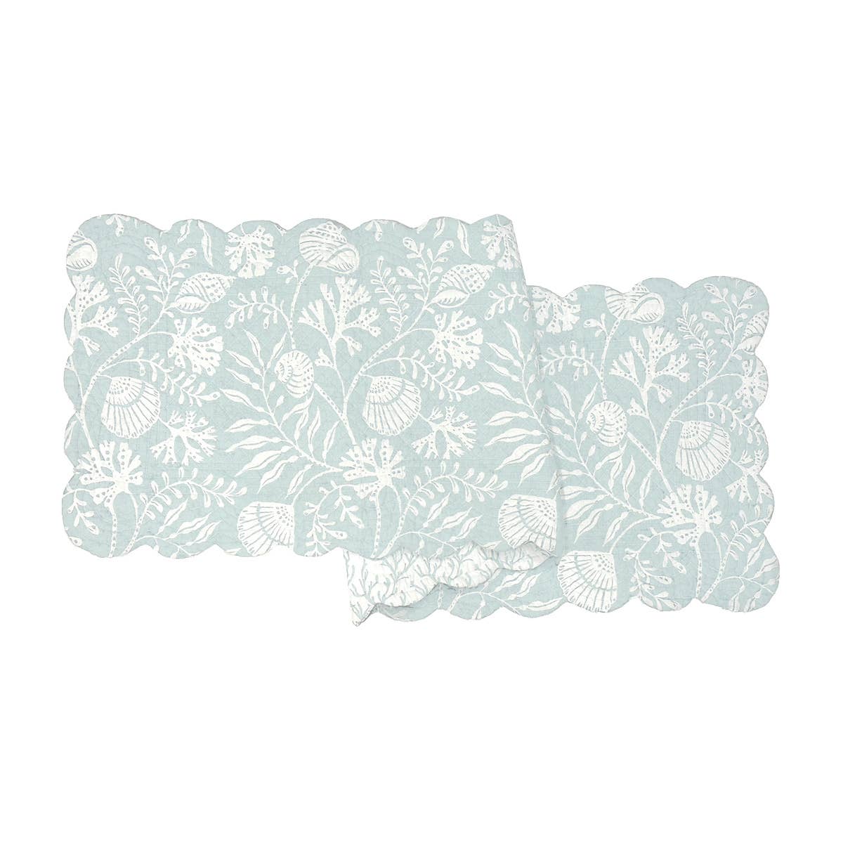 Coastal Seafoam Reef Table Linens