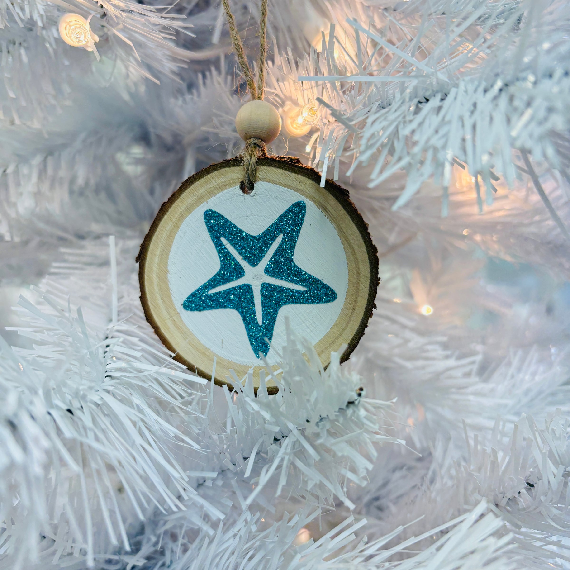 Assorted Wooden Coastal Inspired Ornaments
