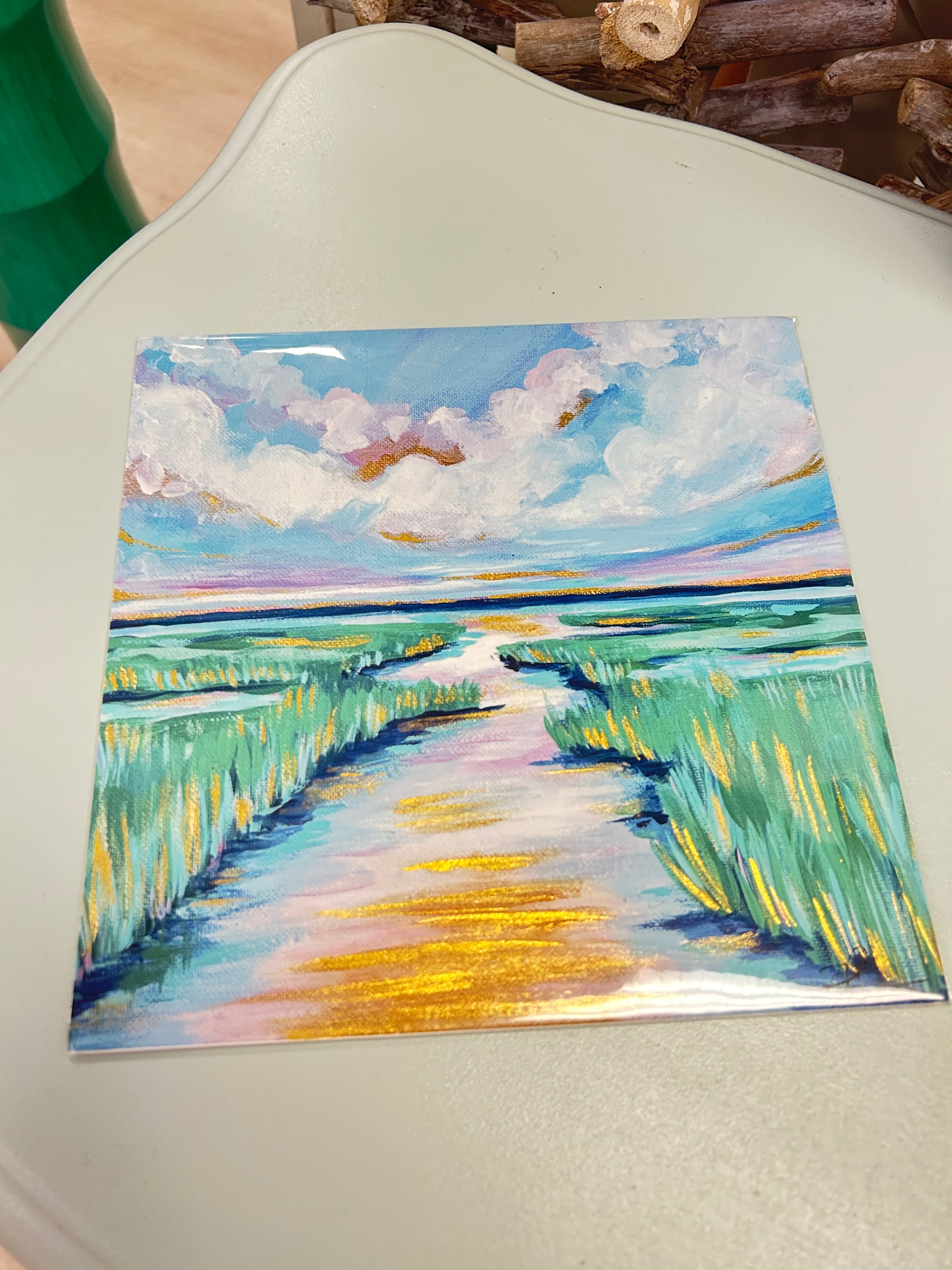 Marsh Print of Artist Original Painting