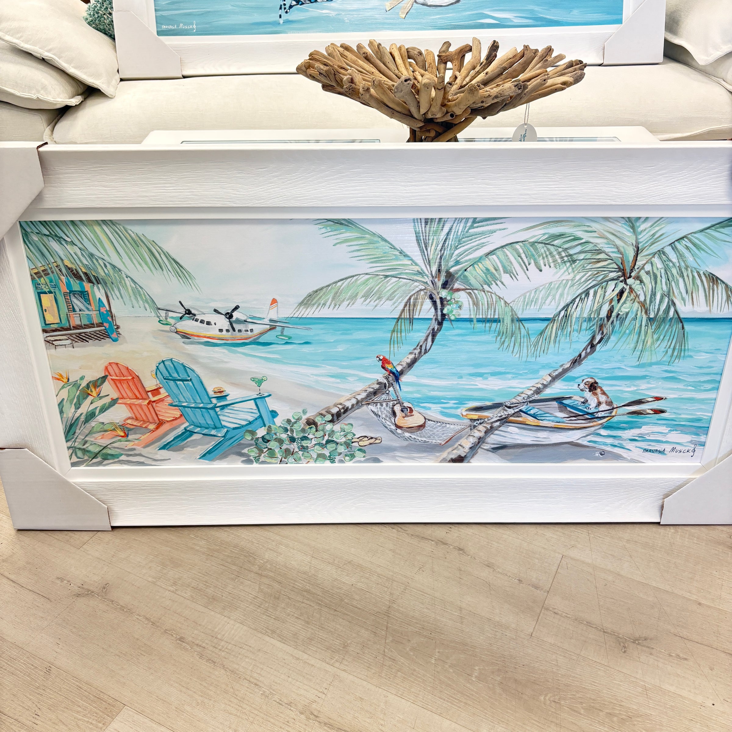 Jimmy Buffet Tribute, Panoramic View Framed Print