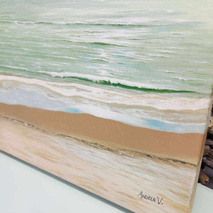 Hazy Beach/Seascape Original Painting