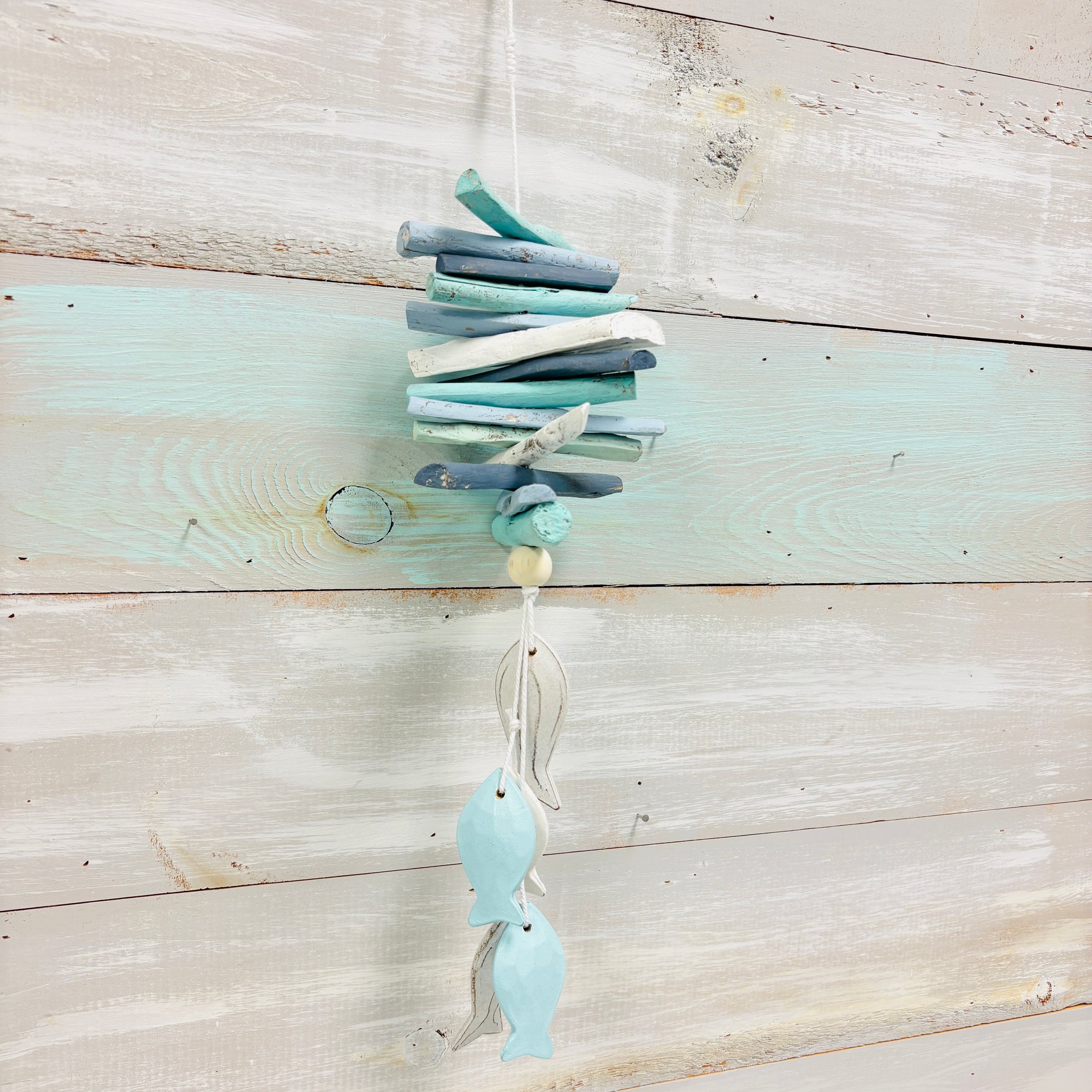 Driftwood and Fish Garland/Hanger