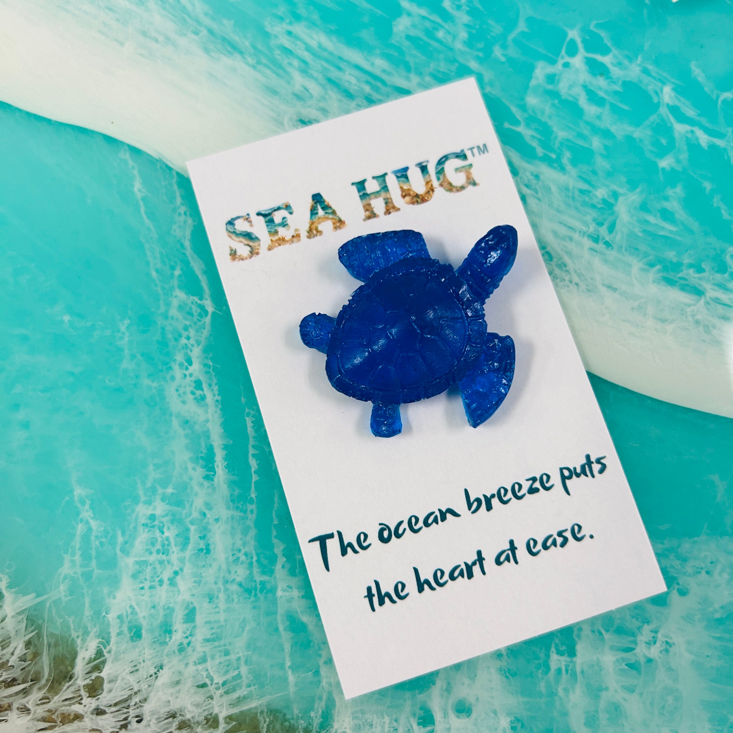 Sea Hug Sea Glass/ Resin Findings