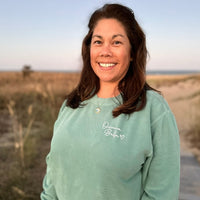 Oceana Bella Crew Neck Sweatshirt - Sunshine & Sweet Pea's Coastal Decor