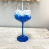 Beach Inspired Resin Wine Glass