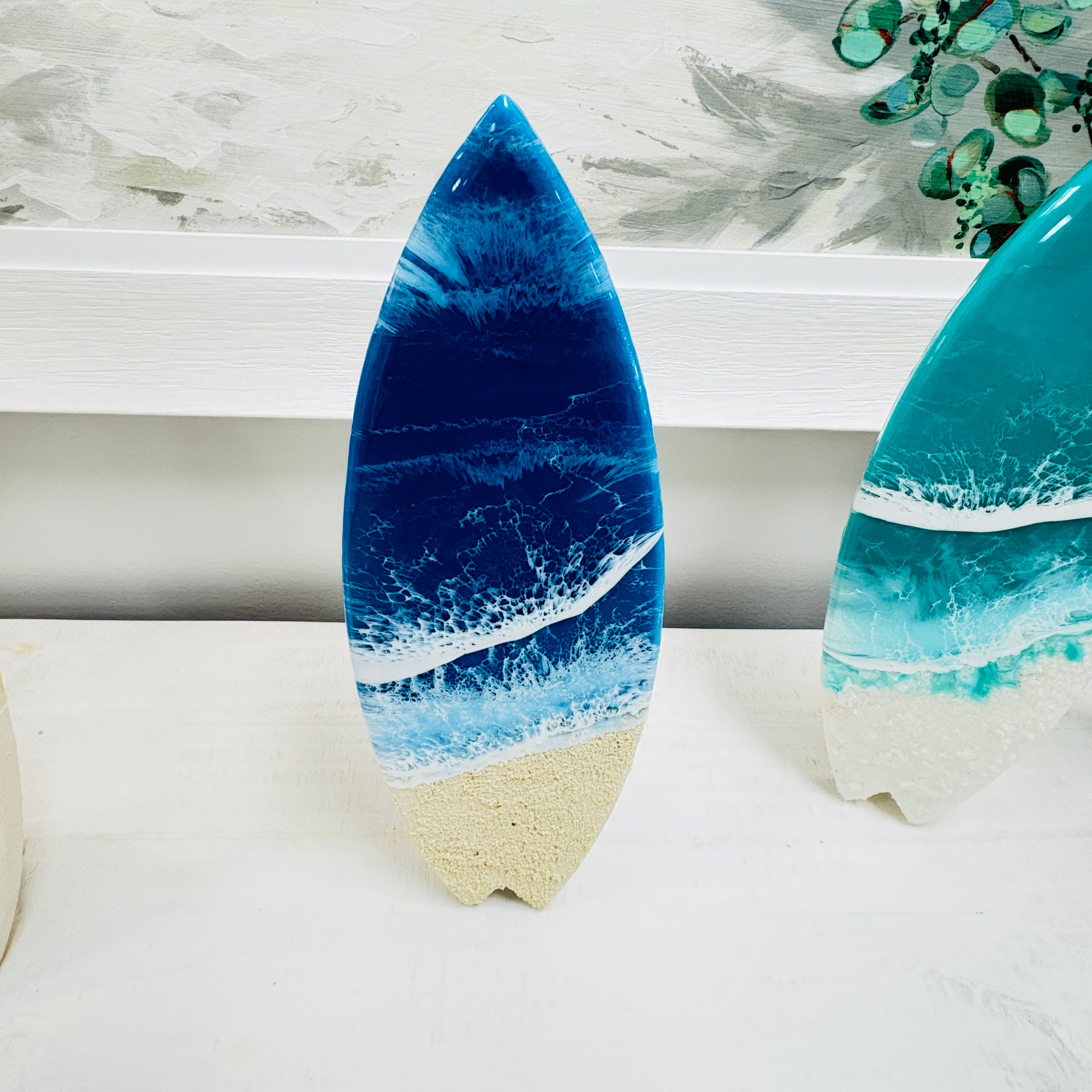 Resin Surfboard Table Setter
