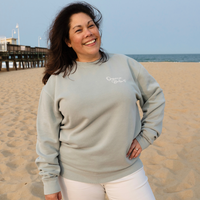 Oceana Bella Crew Neck Sweatshirt - Sunshine & Sweet Pea's Coastal Decor