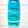 Beach Inspired Teal Resin 60" Surfboard Wine Rack - Sunshine & Sweet Pea's Coastal Decor