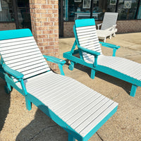 Poly Outdoor Furniture Chaise Lounge Chair