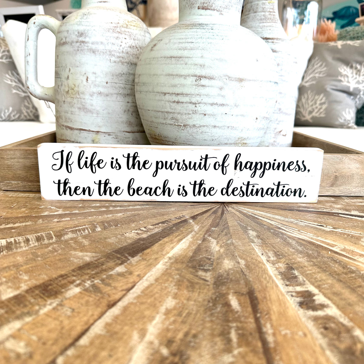 "If life is the pursuit of happiness..." Shelf Sitter