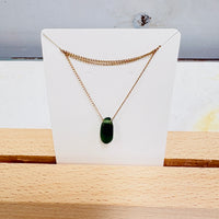 Sea Glass Drop Necklace