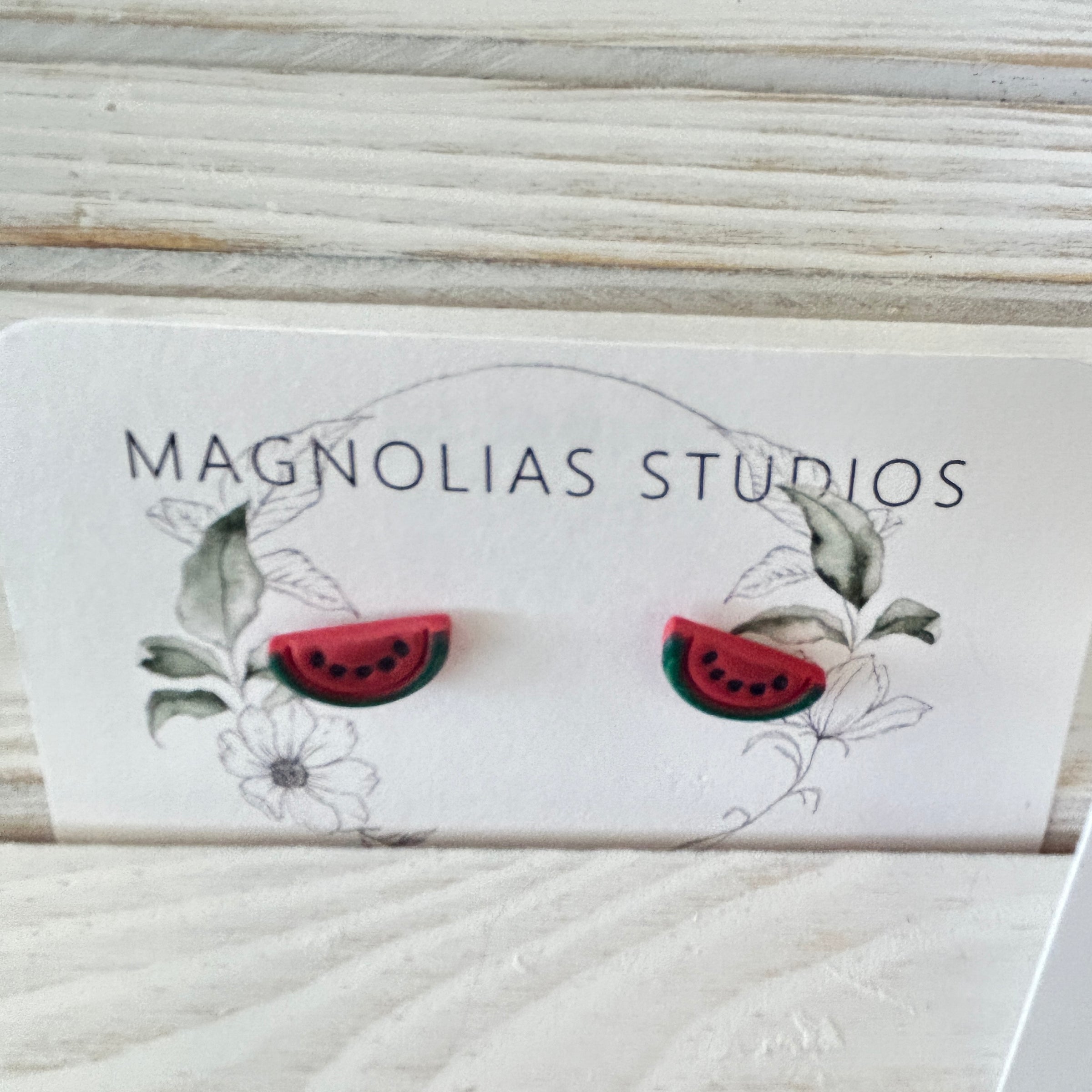 Assorted Fruit Polymer Clay Earrings