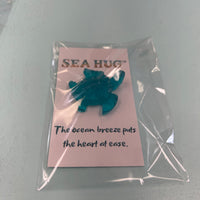 Sea Hug Sea Glass/ Resin Findings