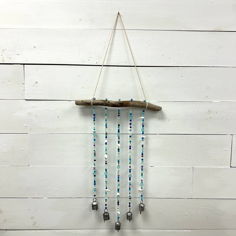 Driftwood Shell and Beaded Chimes