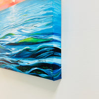 Sunrise/Sunset Seascape Original Painting