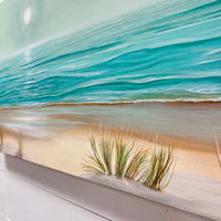 Morning Sunrise Inspired Beach Painting