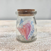 Assorted Mini Treasure Glass Jar - Sunshine & Sweet Pea's Coastal Decor