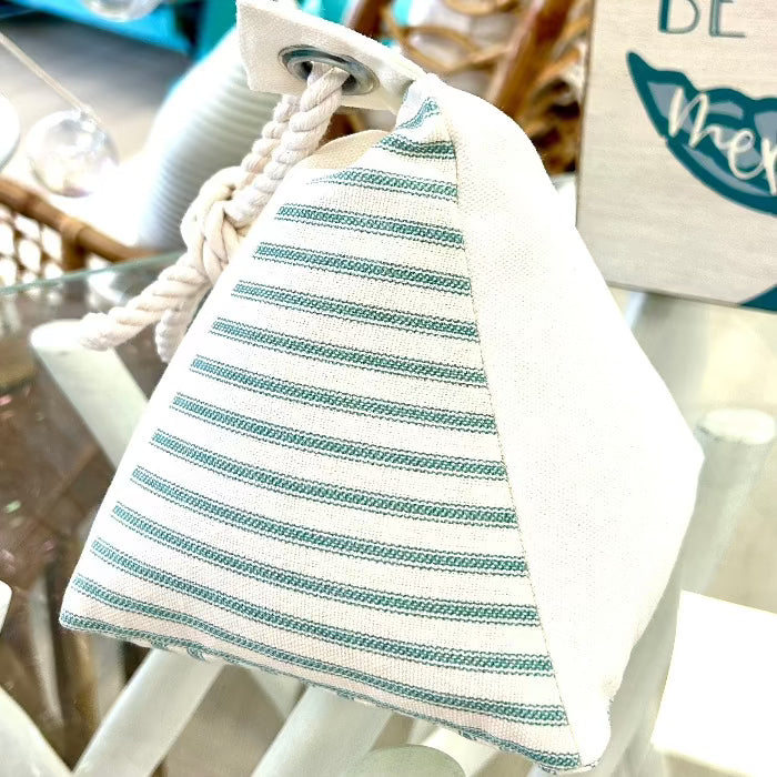 Buoy Doorstops Sunshine & Sweet Peas Coastal Decor