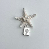 Collectible Travel Treasures™ Sterling Silver Passport Charm w/Captiva Island Sand - Sunshine & Sweet Pea's Coastal Decor