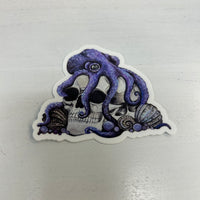 Assorted Skull Weatherproof Stickers