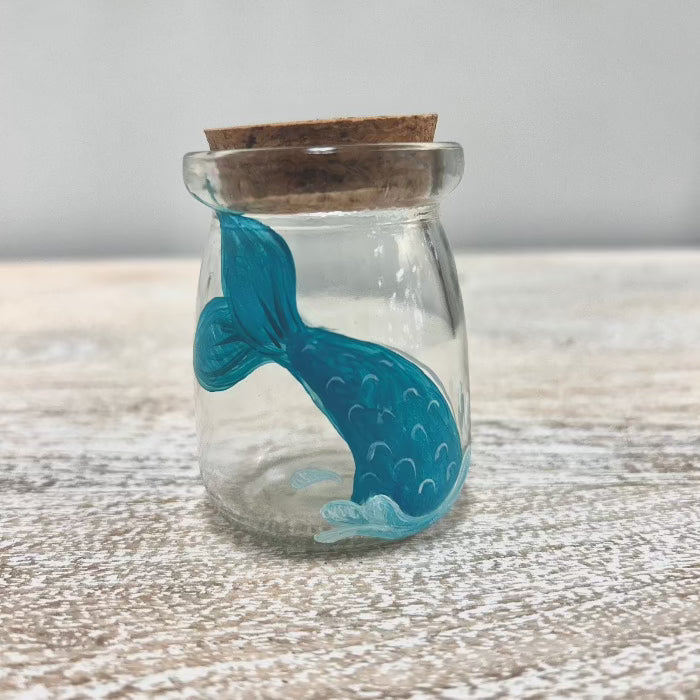 Assorted Mini Treasure Glass Jar - Sunshine & Sweet Pea's Coastal Decor