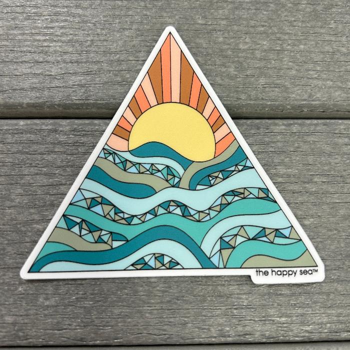 Ocean Vinyl Stickers Sunshine & Sweet Peas Coastal Decor