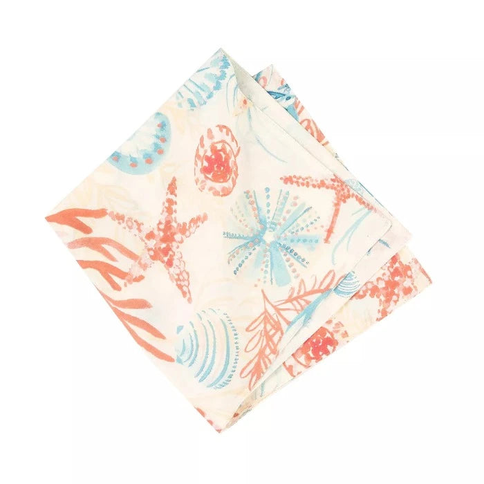 Shelly Shores Table Linens Sunshine & Sweet Peas Coastal Decor