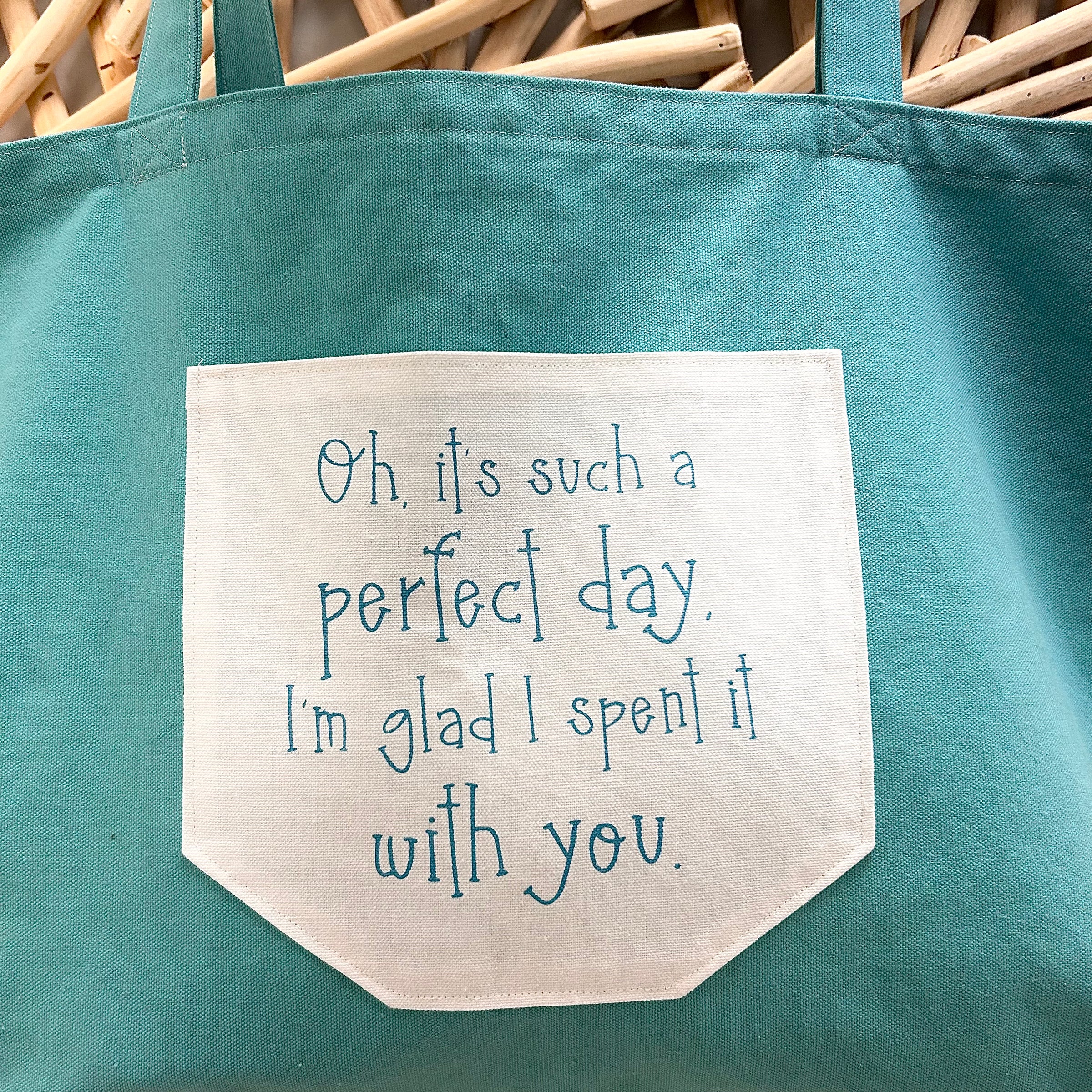 Assorted Canvas Beach Totes