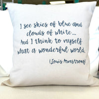 Assorted Canvas Pillows