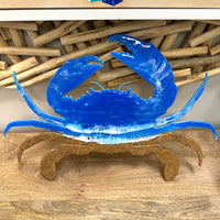 Beach Inspired Resin Crab Commission