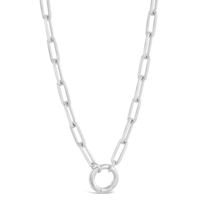 Collectible Travel Treasures™ Paper Link Charm Holder Necklace