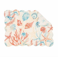 Shelly Shores Table Linens Sunshine & Sweet Peas Coastal Decor