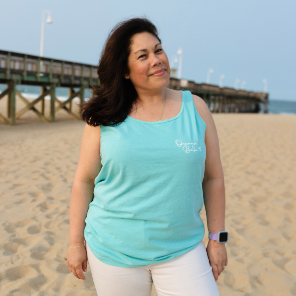Oceana Bella Women's Tank Top - Sunshine & Sweet Pea's Coastal Decor